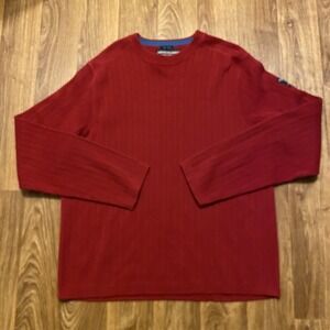 Abercrombie & Fitch Pullover Sweatshirt Men 2XL A/92 Y2K‎ Preppy Red